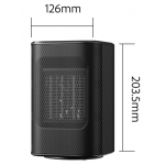 Machino H3 陶瓷暖風機 (黑色)